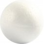 Piepschuim bolletjes - wit - 5 cm - 5 st
