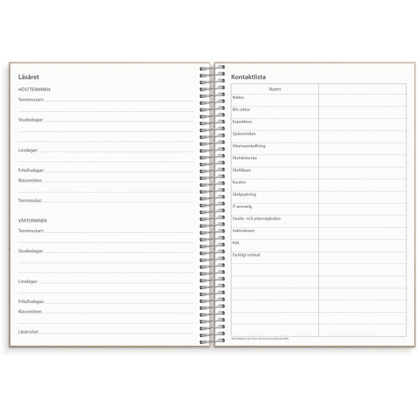 Kalender 24/25 - De lerarenkalender horizontaal