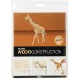 3D-bouwfiguur - giraffe