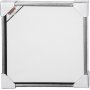 ArtistLine Canvas met lijst - antiek zilver/wit - 44x44 cm