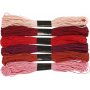 Harmony Borduurgaren - rode harmonie - 6 bundels