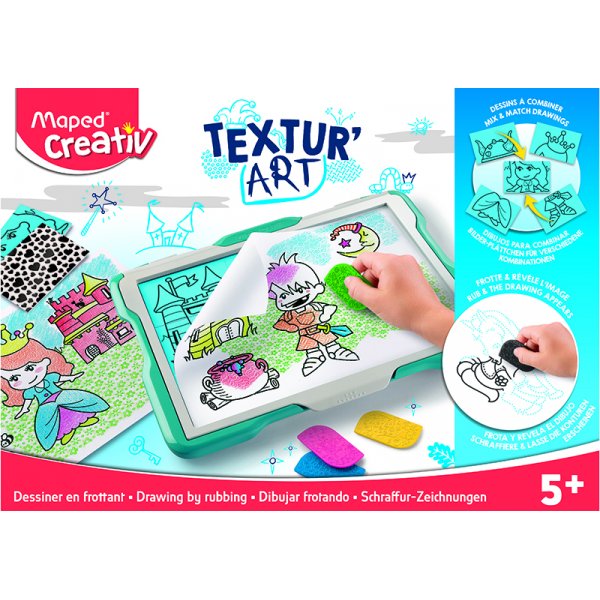 Tekentafel - Maped - Textur'Art Castle (5+ jaar)