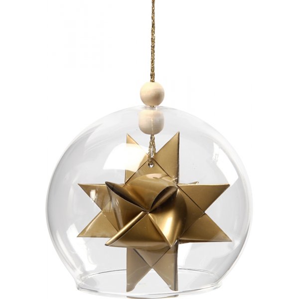 Bolvormige glazen beker - transparant - 4 st Bolvormige glazen beker - transparant - 4 st