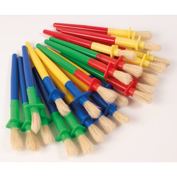 Kinderpenseel 10 mm - 24 stuks