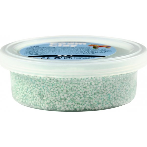 Foam Clay - pastelkleuren - glitter - 6 x 14 gr