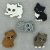 Veelkleurige knopen 17x22 - 23x21 mm - Kittens