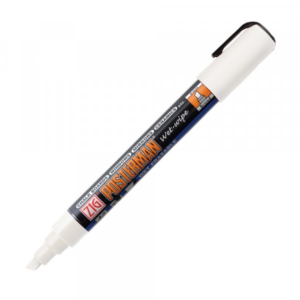Markeerpen ZIG Posterman Wet-Wipe 6mm