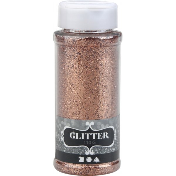Glitter - koper - 110 gr