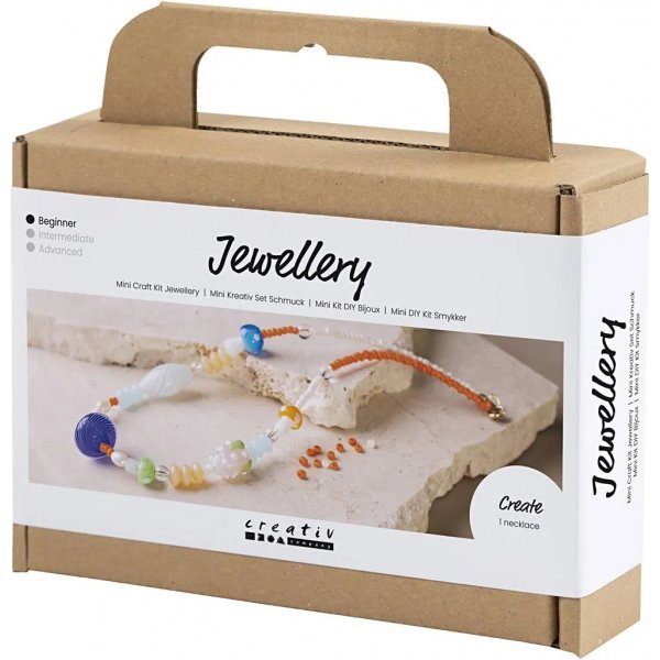 Mini DIY Kit Sieraden, kleurrijk, Sterke ketting Mini DIY Kit Sieraden, kleurrijk, Sterke ketting