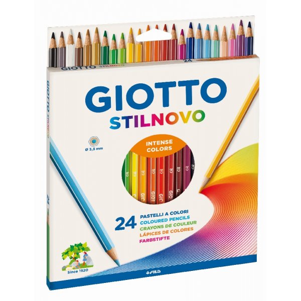 Kleurpotloden Giotto Stilnovo - 24-pack