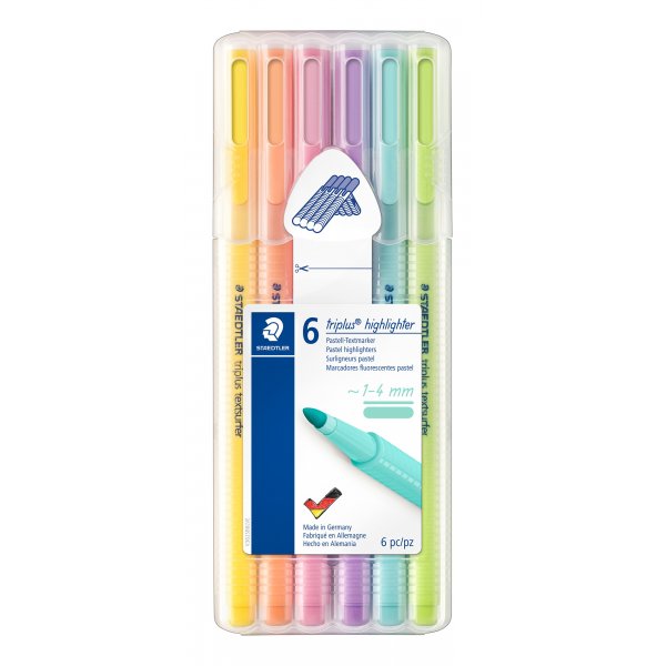 Triplus Tekstsurfer 1-4 mm - 6 Pennen