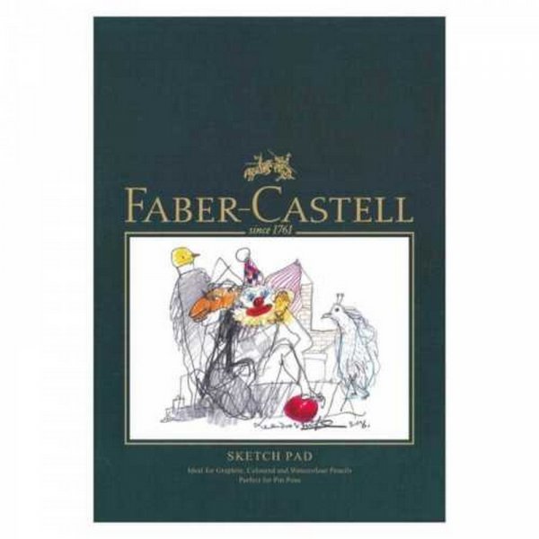 Tekenblok Faber-Castell 160gr Gelijmd - A5