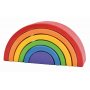 Houten regenboog 6 delen