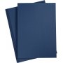 Karton - blauw - A4 - 10 st