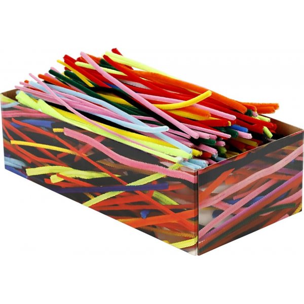 Pijpenrager - gemengde kleuren en diktes - 700 st