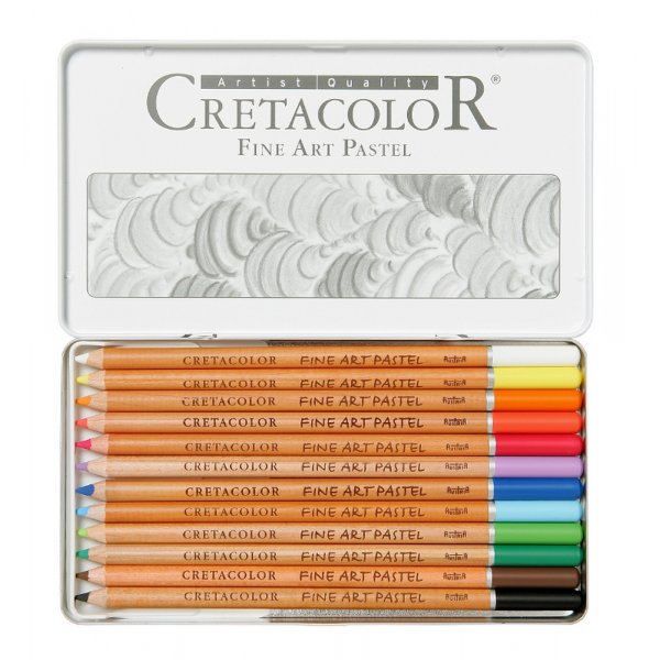Cretacolor F/A pastelkwast - 12 stiften
