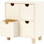 Bureau op pootjes met 4 lades
