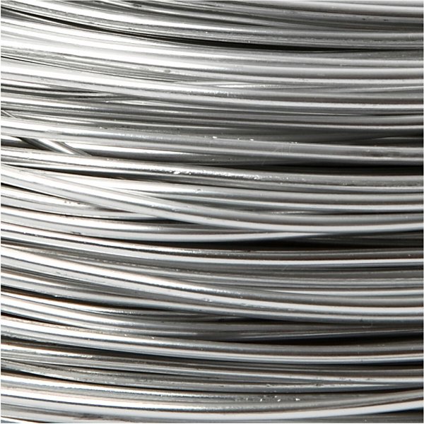 Aluminiumdraad - Ø2 mm - zilver - 100 m Aluminiumdraad - Ø2 mm - zilver - 100 m