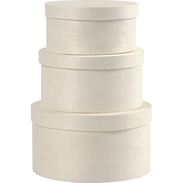 Ronde chipbox - 3 st