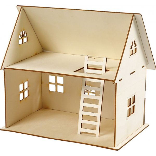 Doe-het-zelf poppenhuis