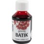 Batikverf - rood - 100 ml