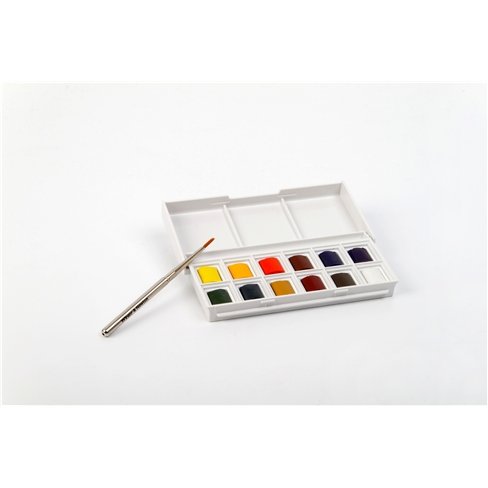 Aquarelverf W&N Cotman - Sketcher's box 12 kleuren