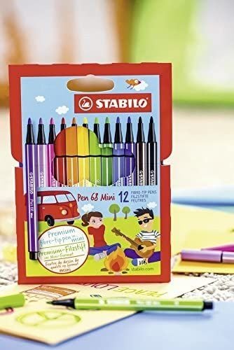 Vezelpen Pen 68 Mini - 12-pack Vezelpen Pen 68 Mini - 12-pack