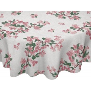 Wasdoek rond - Elsie roze Wasdoek rond - Elsie roze