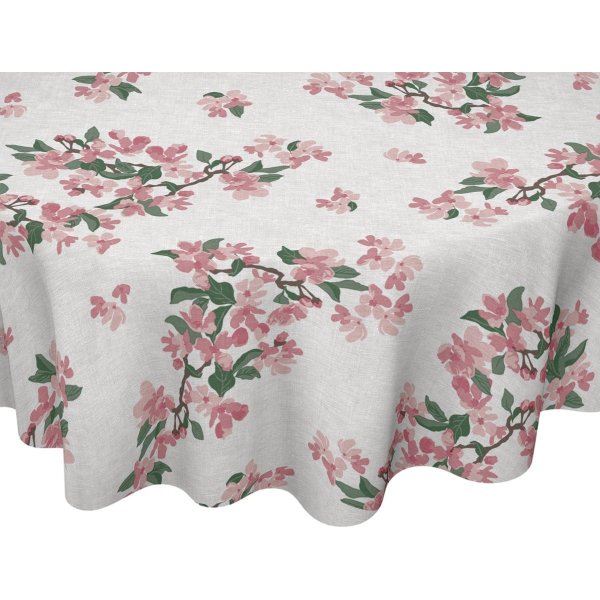 Wasdoek rond - Elsie roze Wasdoek rond - Elsie roze