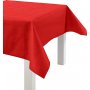Stoffen imitatie tafelkleed - rood - 10 m