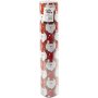 Cadeaupapier - rood - Kerstman - 100 meter