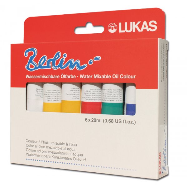 Lukas Olieverfset Berlin - Startset 6x20ml
