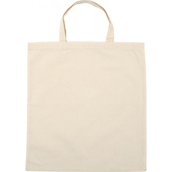 Stoffen tas - lichte natuur - 38x42 cm - 5 st Stoffen tas - lichte natuur - 38x42 cm - 5 st