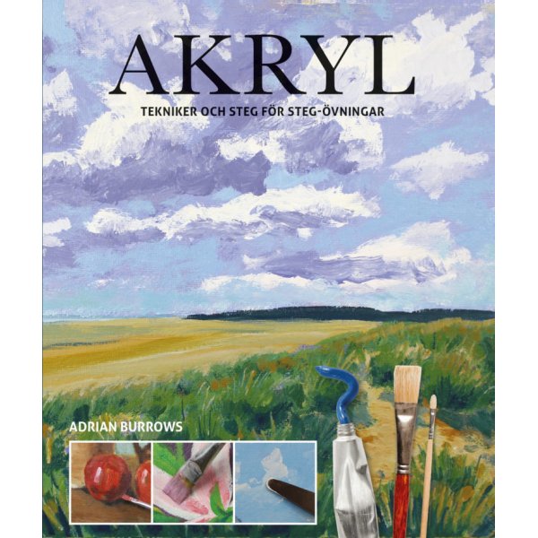 Acryl: technieken en stapsgewijze oefeningen