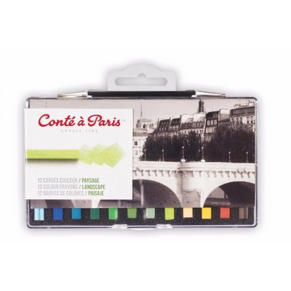 Het pastelkrijt Cont  Paris Carre - Landschap