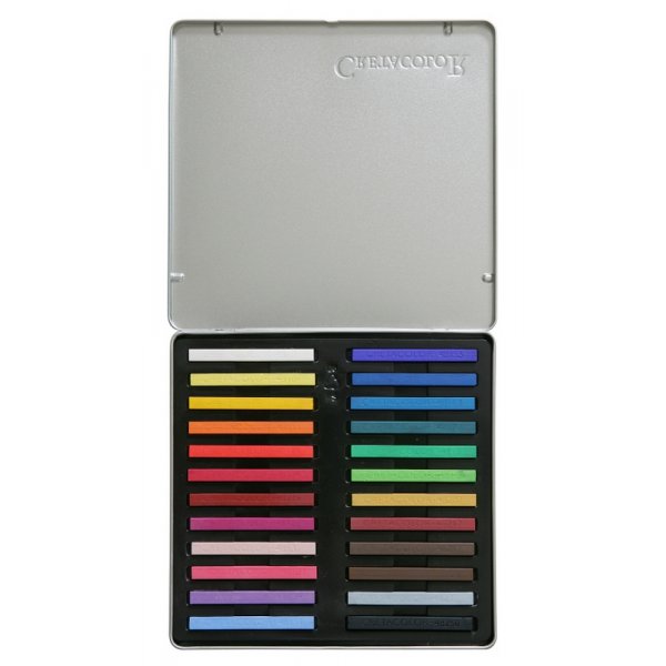 Cretacolor Carre pastelset - 24 kleurpotloden