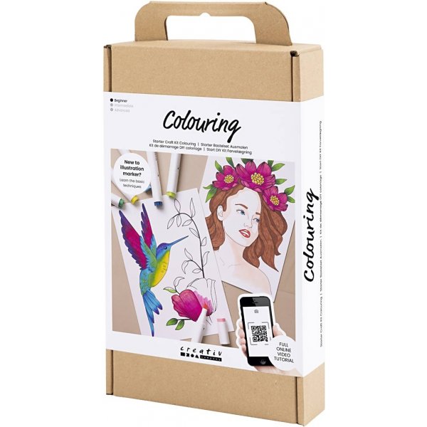 Start DIY Kit Coloring - Tekenpen