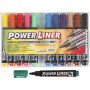 Power Liner - gemengde kleuren - 12 st