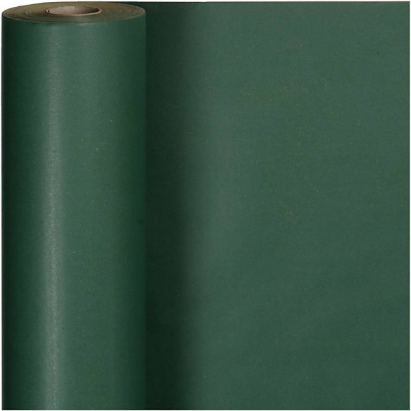 Cadeaupapier - groen - 100 meter Cadeaupapier - groen - 100 meter