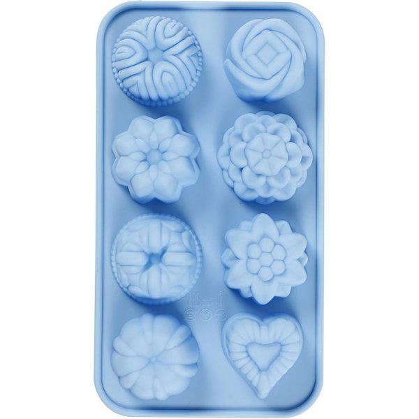 Siliconen mal - kleine zandkoekkoekjes Siliconen mal - kleine zandkoekkoekjes