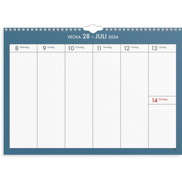 Wandkalender 24/25 - Weekplan Wandkalender 24/25 - Weekplan