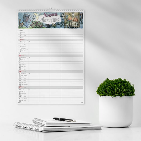 Familiekalender 24/25 - Stickers Familiekalender 24/25 - Stickers