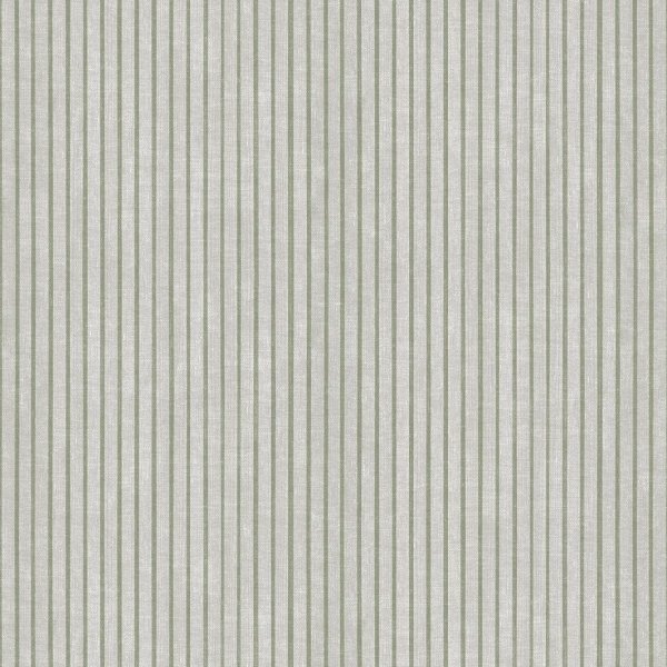 Waxdoek PVC Streep - Linnen/Groen