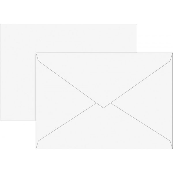 Envelop C6 MK blanco