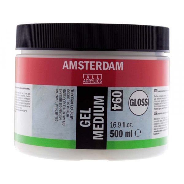 Gelmedium Amsterdam 500 ml - Glanzend