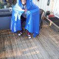 Klant imago Bever nylon - Kleurcode: 8 - blauw - 150 cm