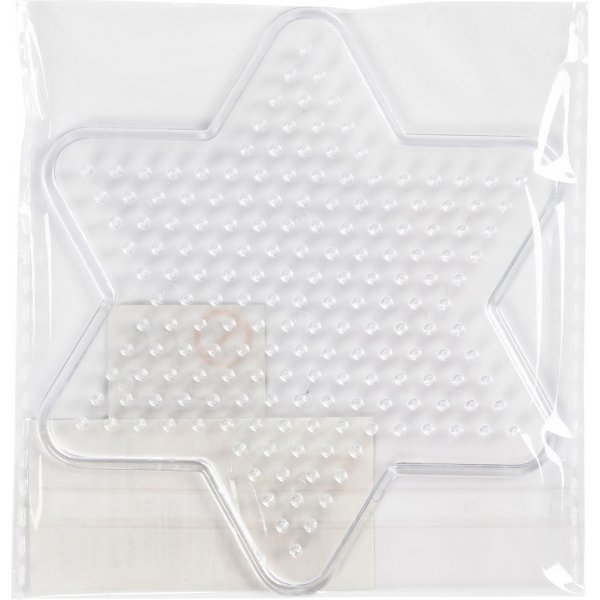 Parelbordjes - helder - ster Parelbordjes - helder - ster