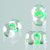 Farfalle parels - groen Farfalle parels - groen