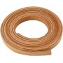 Leren band - naturel - 2 meter