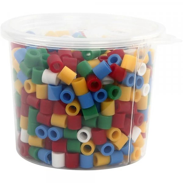 NABBI Pijpkralen - Jumbo 550 stuks - Standaardkleur